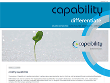 Tablet Screenshot of capabilityglobal.com